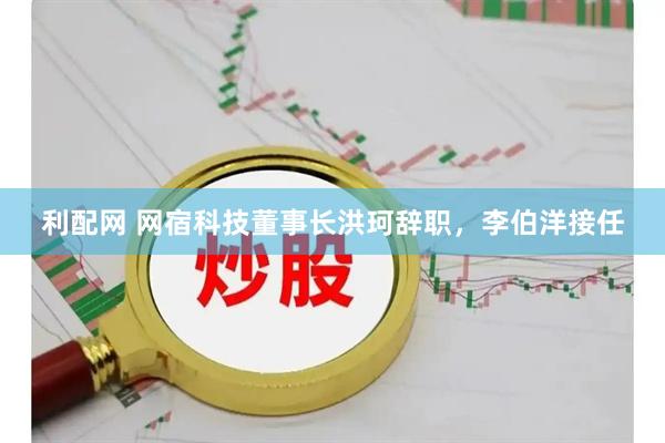 利配网 网宿科技董事长洪珂辞职，李伯洋接任